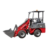 Malý elektrický kolový nakladač s baterií